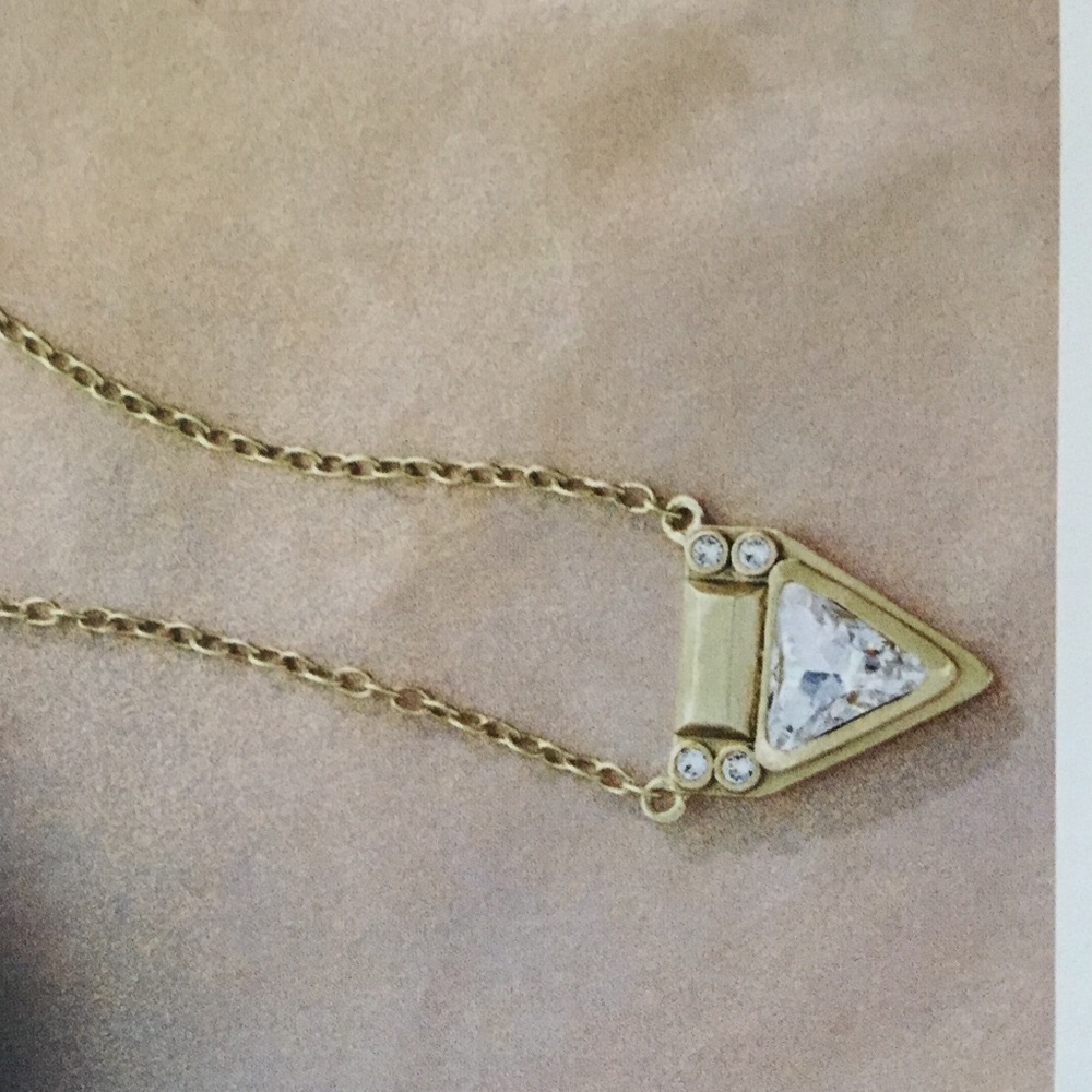 Necklace with Swarovski crystals